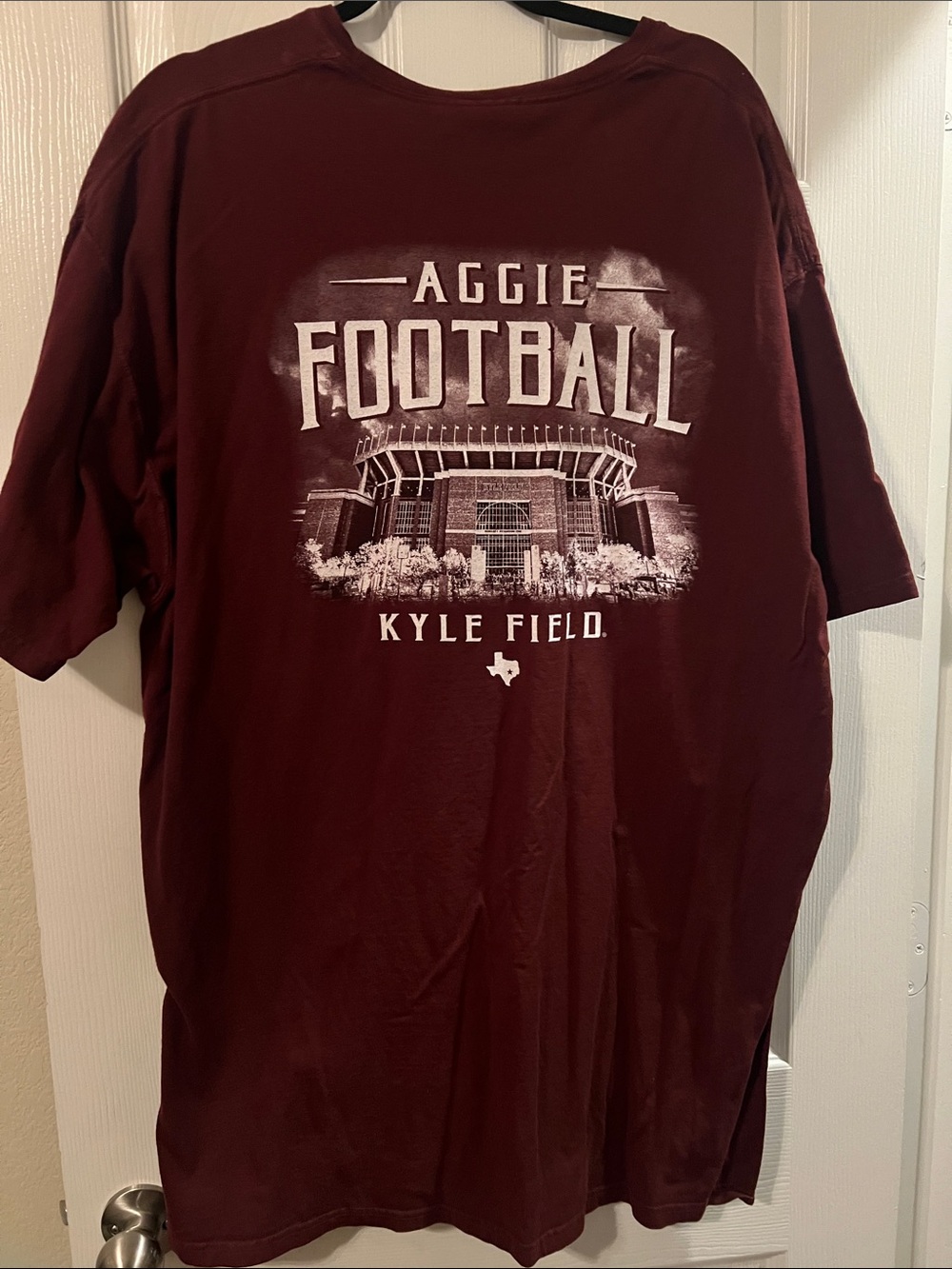 Aggie football Tee 2X